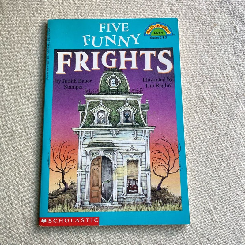 Five Funny Frights Hello Reader Level 4 Grades 2 & 3