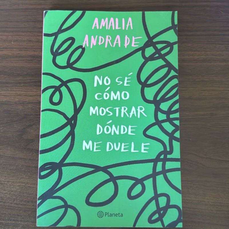 No Sé Cómo Mostrar dónde Me Duele / I Don't Know How to Show You Where It Hurts