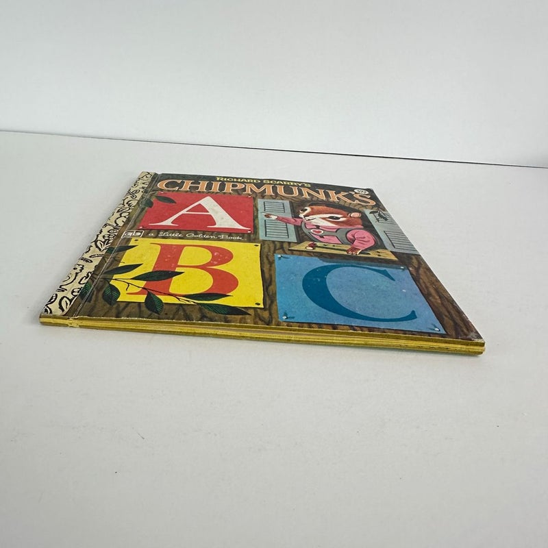 Richard Scarry’s Chipmunk’s ABC, Little Golden Book
