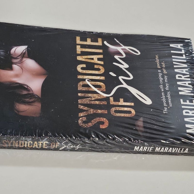 SIGNED Syndicate of Sins by Marie Maravilla