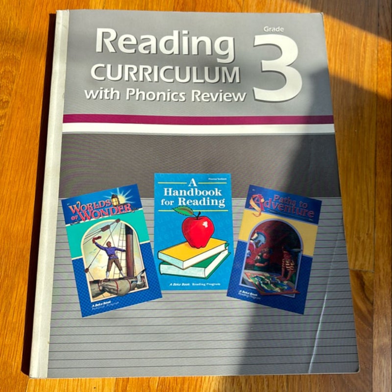 Reading Curriculum Grade 3