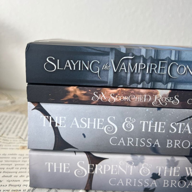 Crowns of Nyaxia Series- OOP Indie paperback  by Carissa Broadbent