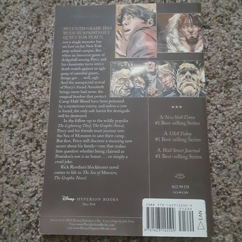 Percy Jackson and the Olympians Sea of Monsters, the: the Graphic Novel