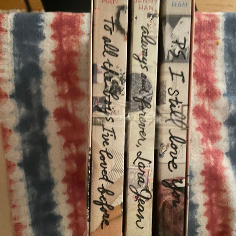To all the Boys I’ve Loved Before BOXSET of all 3 books!