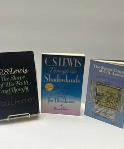 C.S.Lewis Bundle: The Secret Country of C.S.Lewis, The Shade of His Faith and Thought, & The Story of His Life w/Joy Davidman