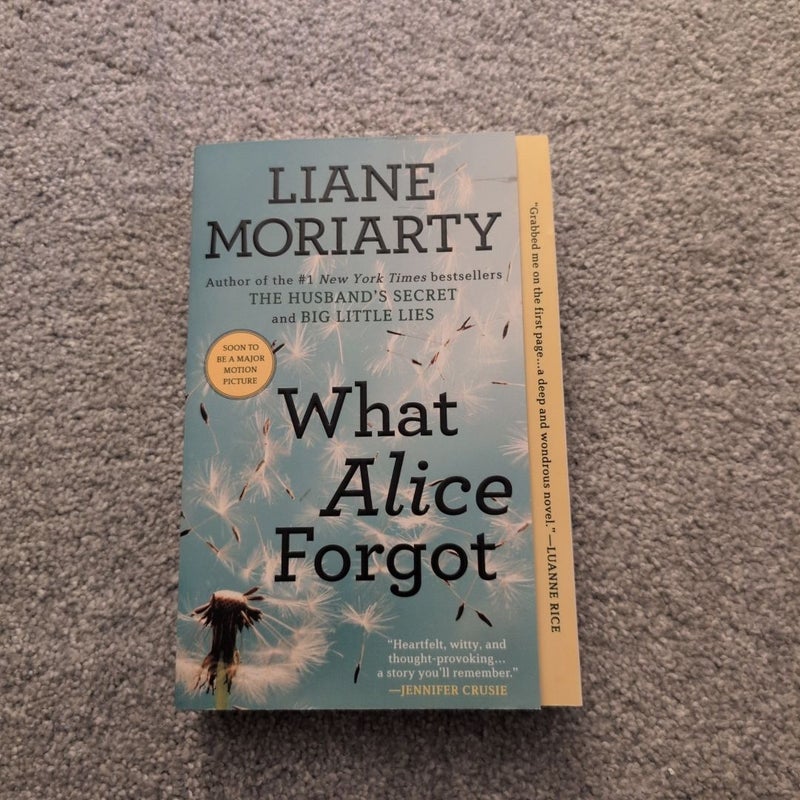 What Alice Forgot