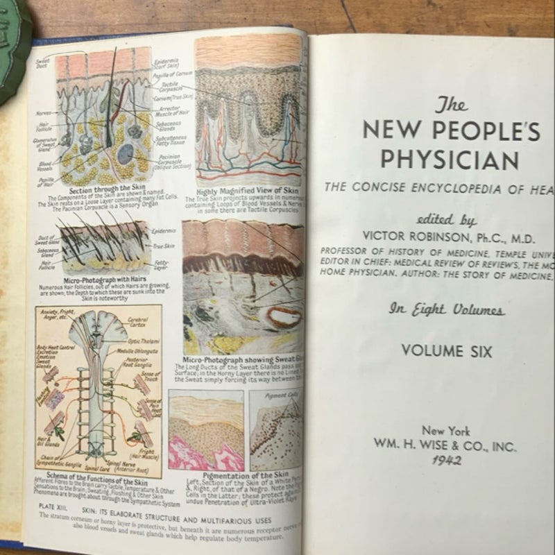 The NEW PEOPLE’S PHYSICIAN in eight (8) volumes