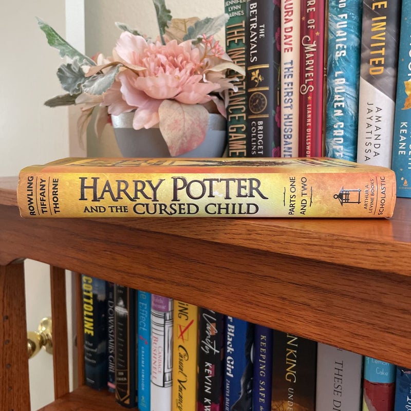 Harry Potter and the Cursed Child Parts One and Two (Special Rehearsal Edition Script) (First Edition)