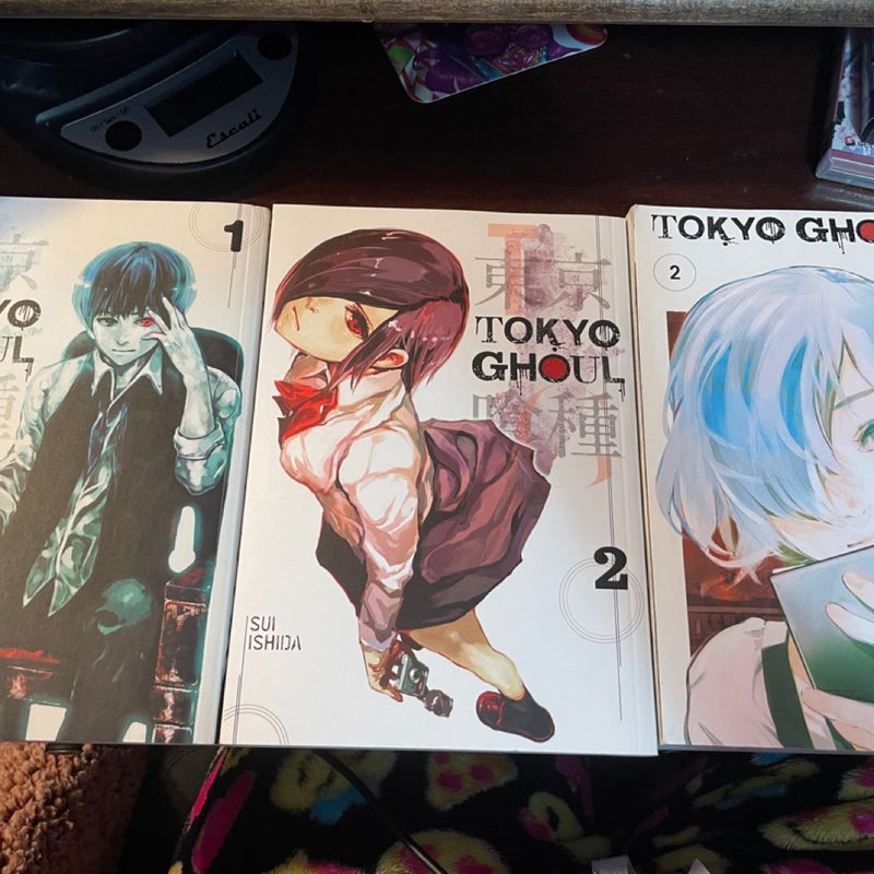 Tokyo Ghoul, Vol. 1, 2, & Re: 2