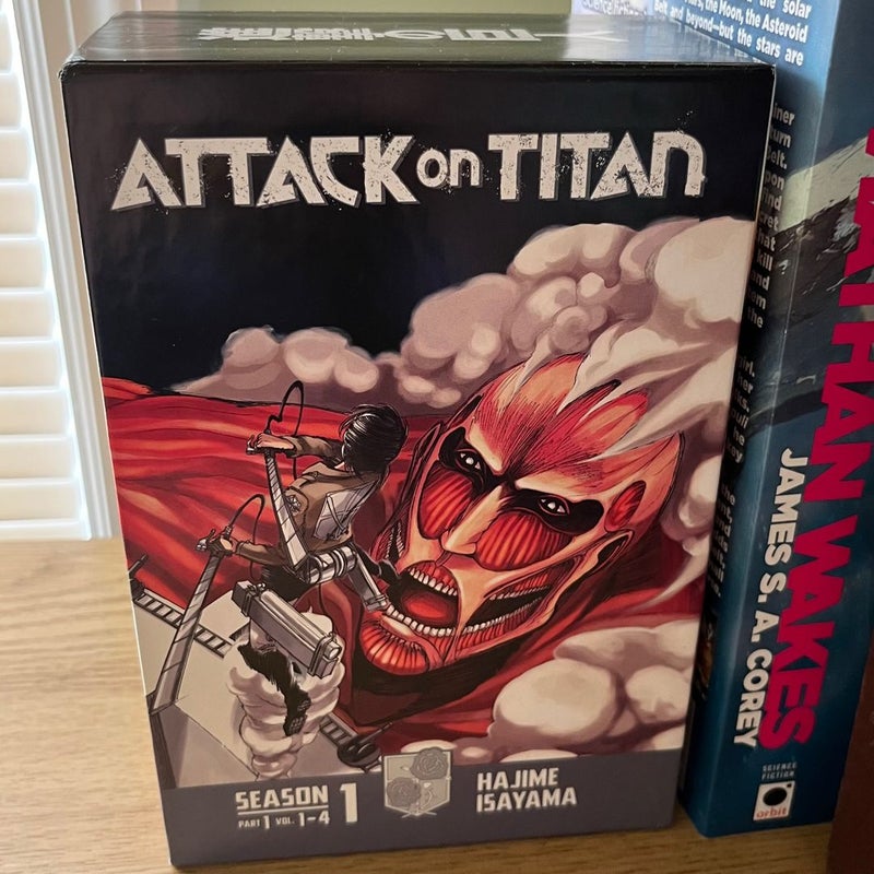 Attack on Titan Season 1 Part 1 Manga Box Set