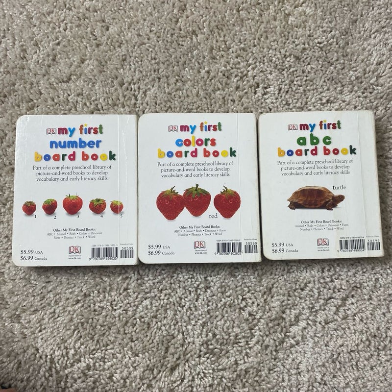 My First ABC Board Book