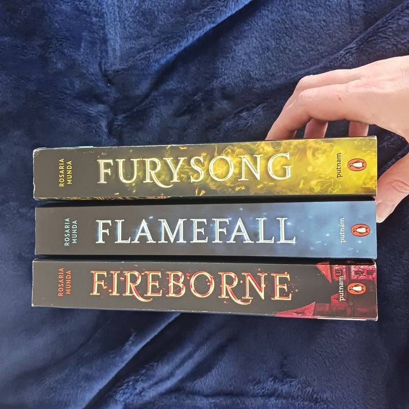 Aurelian Cycle Trilogy (Fireborne/Flamefall/ Furysong)