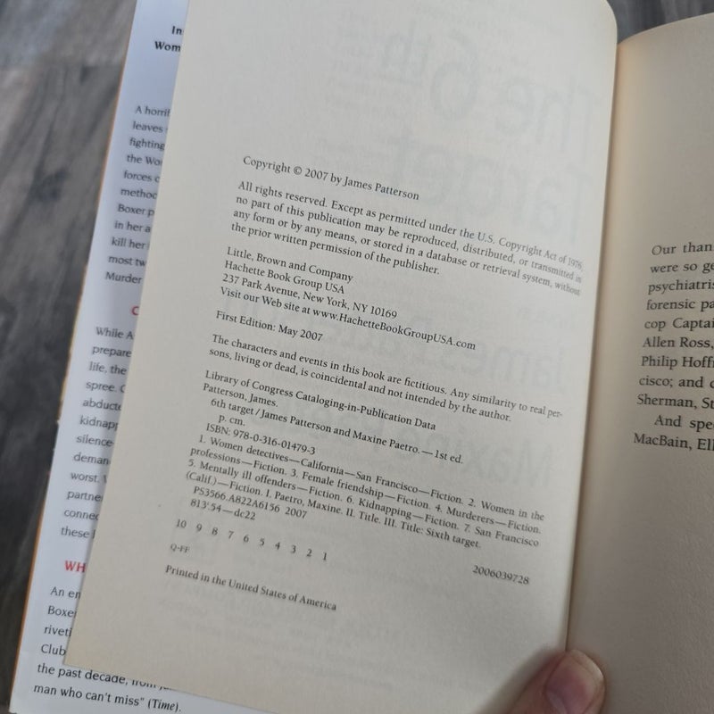 The 6th Target *First Edition*