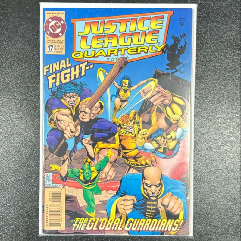 Justice League Quarterly # 17 Winter 1994 Final Fight DC Comics 