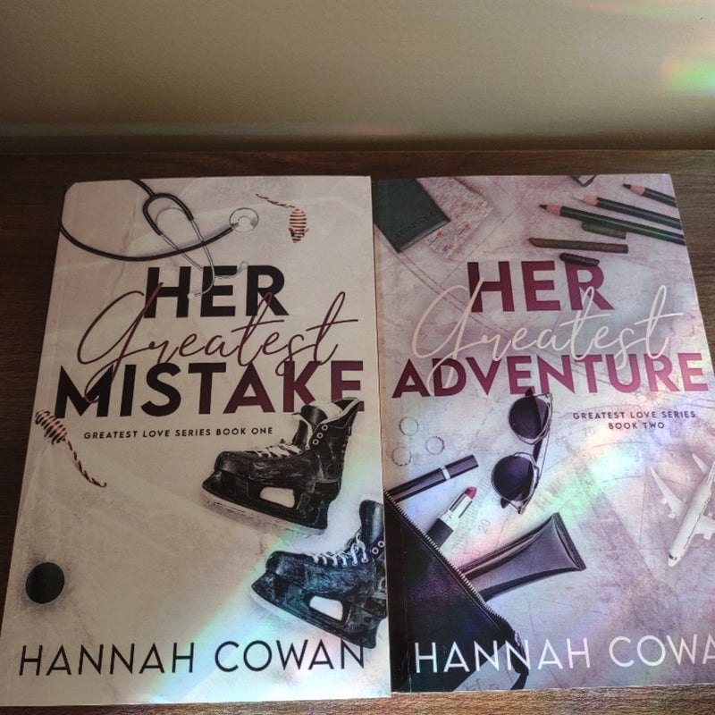 SIGNED, RARE, & OOP Hannah Cowan Book Collection 