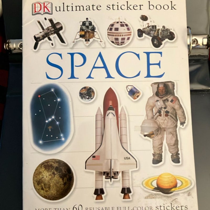 Space Sticker Book