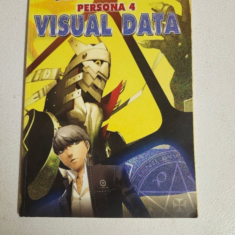 Persona 4 Visual Data Art Book Shin Megami Tensei