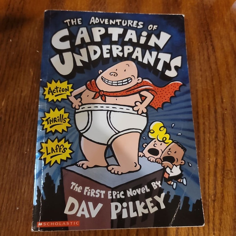 *CLEARANCE* BUNDLE - 1) Diary Of A Wimpy Kid, Hard Luck 2) Rowley Jefferson's Awesome Friendly Adventure 3) The Adventure Of Captain Underpants [Jeff Kinney, Dav Pilkey]