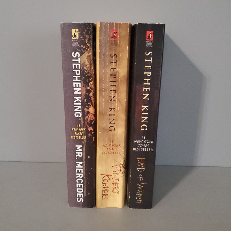 Bill Hodges Trilogy, pocketbooks
