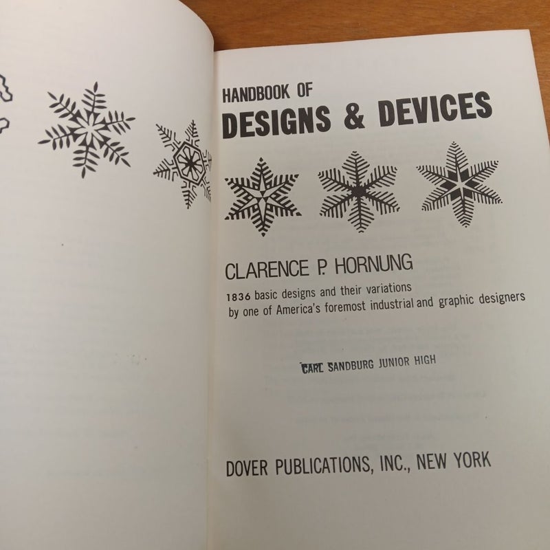 Handbook of Designs and Devices