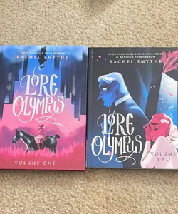 The Lore Olympus Book 1 and 2