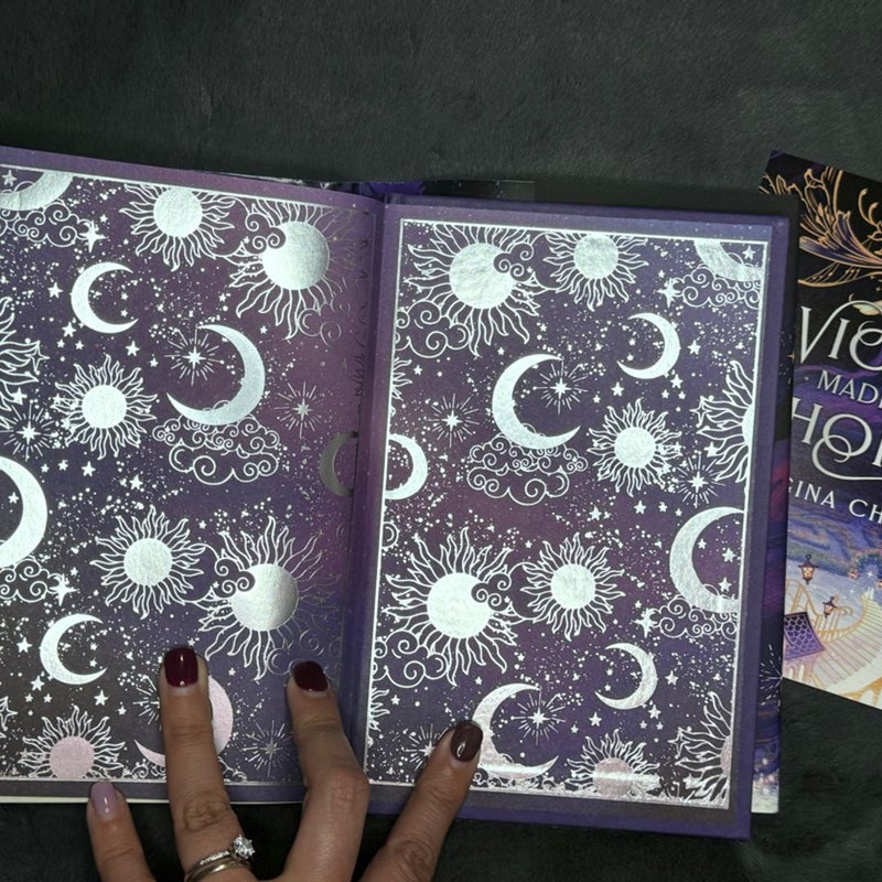 Violet Made of Thorns Owlcrate Signed Exclusive Edition