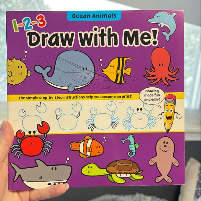 Draw with Me Ocean Animals