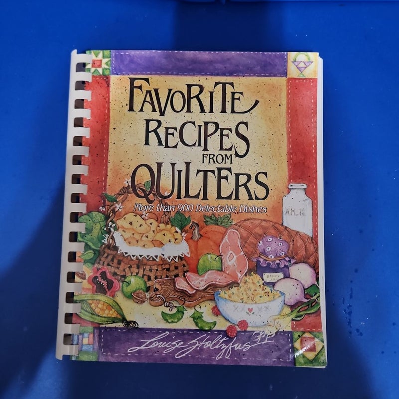 Favorite Recipes from Quilters