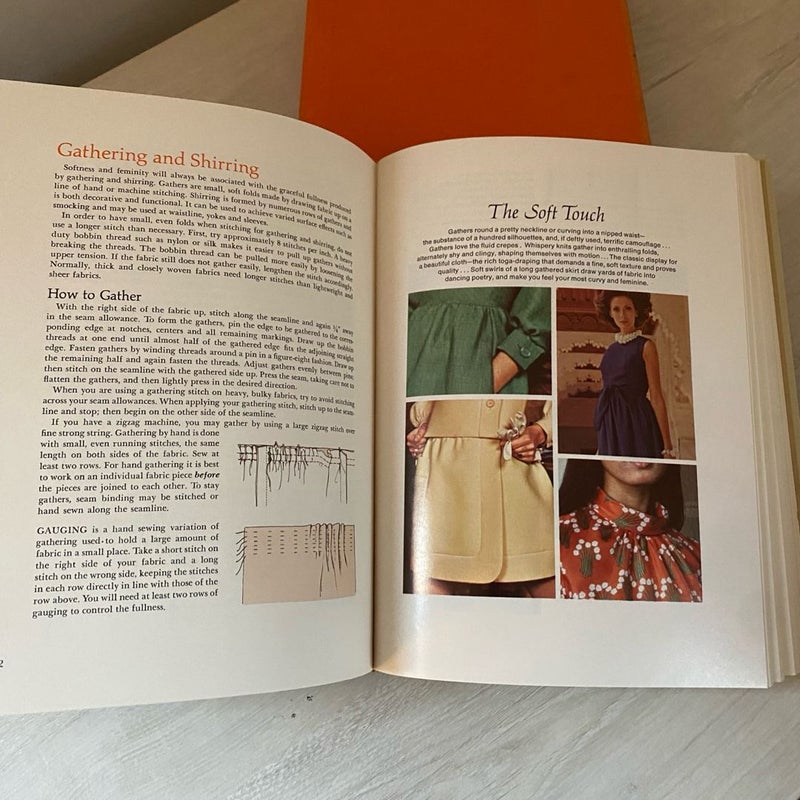 The Vogue Sewing Book with Original Slipcase Vintage 1970 First Edition