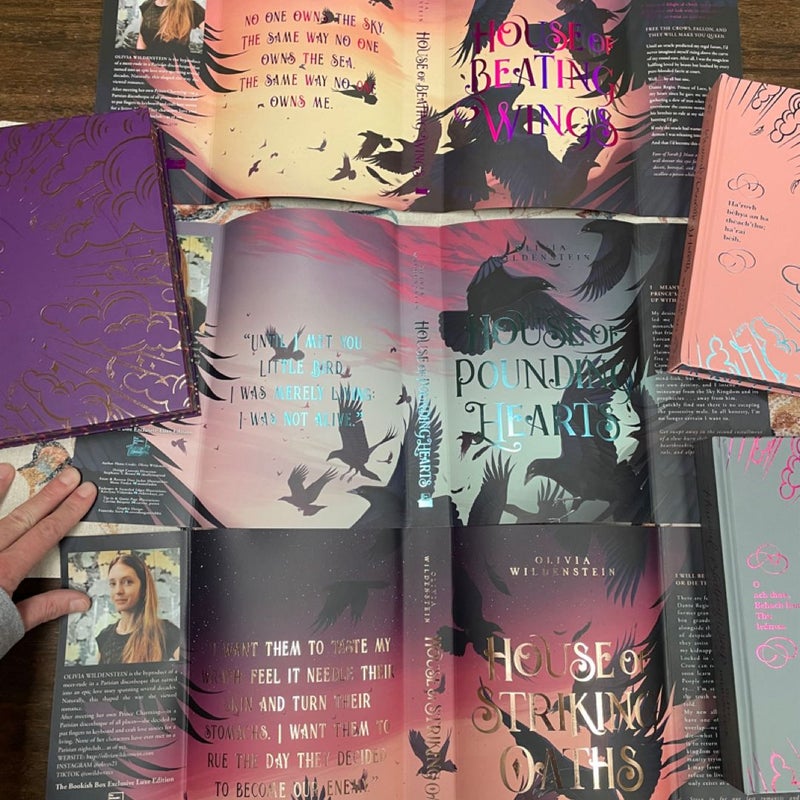 Bookish Box - The Kingdom of Crows Series by Olivia Wildenstein