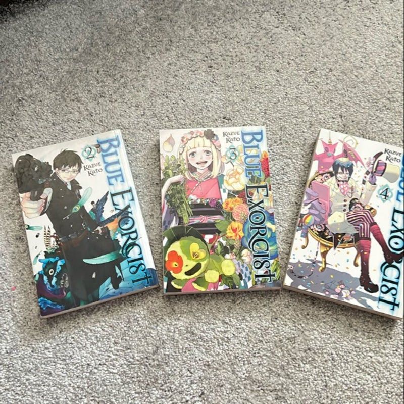 Blue Exorcist books