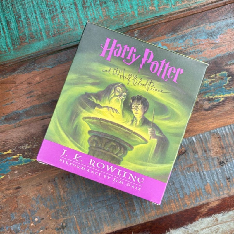 Harry Potter Audiobooks - COMPLETE SERIES (Sorceror’s Stone, Chamber of Secrets, Azkaban, Goblet of Fire, Order of the Phoenix, Half Blood Prince, Deathly Hallows) 