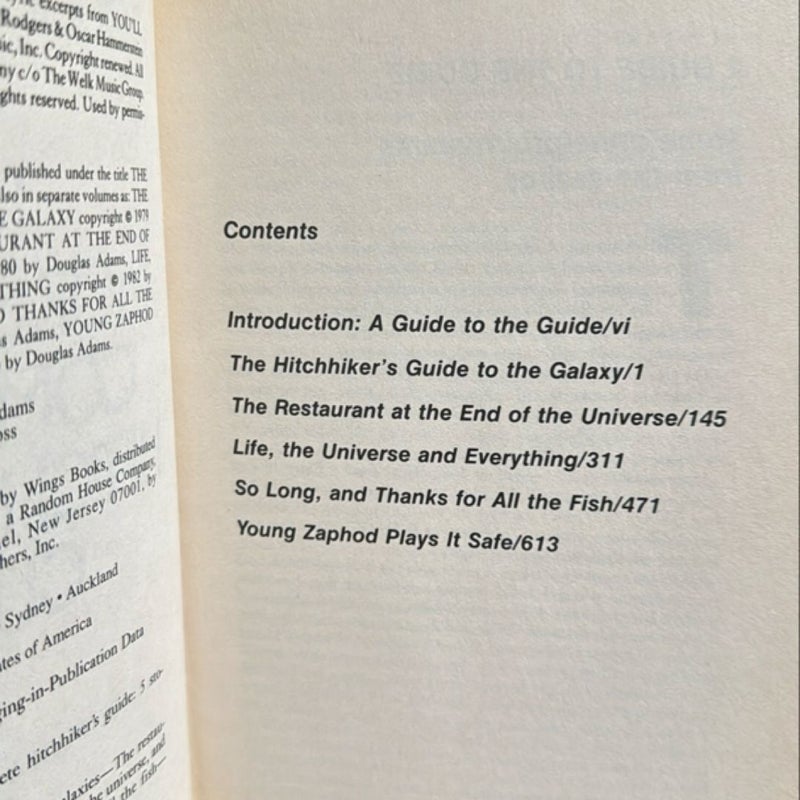 The More Than Complete Hitchhiker's Guide