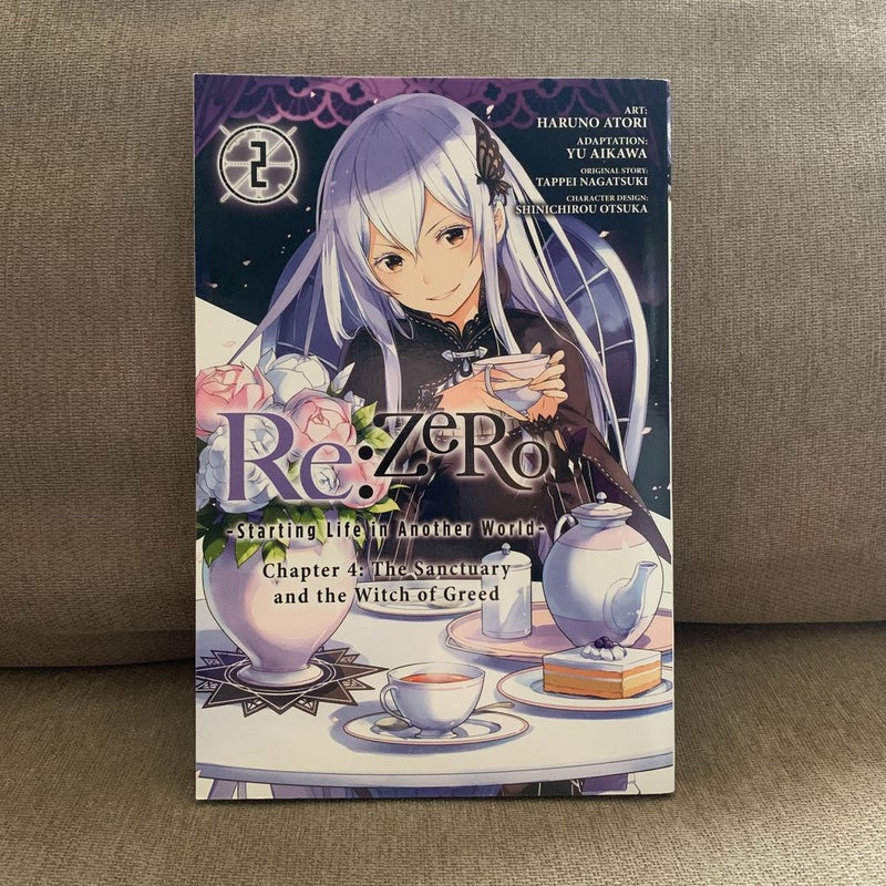Re:ZERO -Starting Life in Another World-, Chapter 4: the Sanctuary and the Witch of Greed, Vol. 2 (manga)