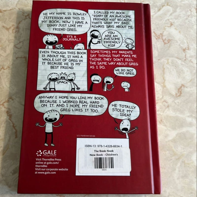 Diary of an Awesome Friendly Kid: Rowley Jefferson's Journal