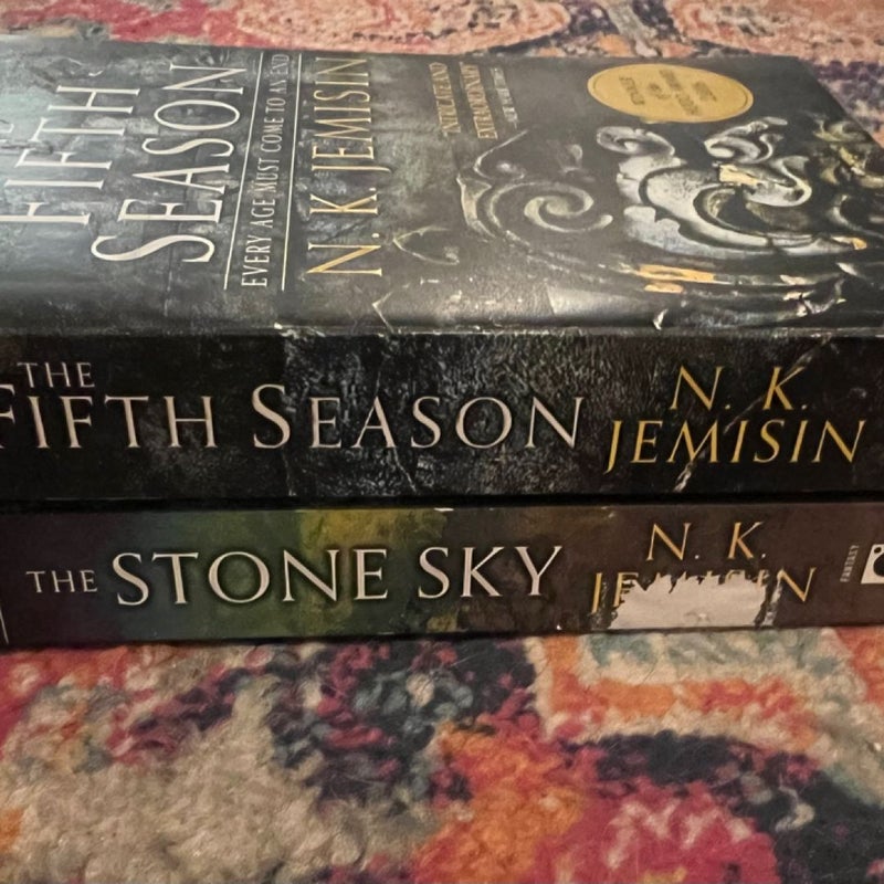 Broken Earth Ser.: The Fifth Season & The Stone Sky by N.K. Jemisin TradePB GOOD