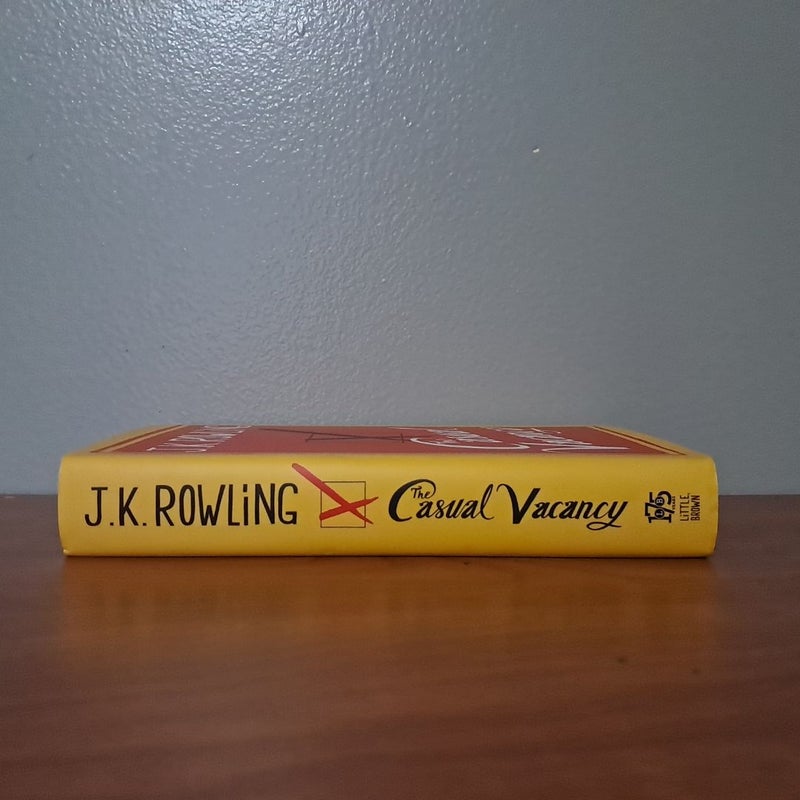 The Casual Vacancy 1st Edition 