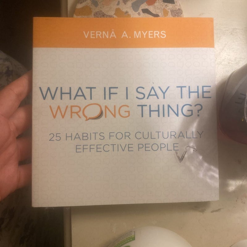 What if I say the wrong thing? 
