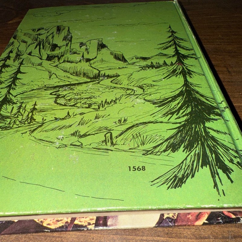 VINTAGE WHITMAN BONANZA KILLER LION HARDCOVER BOOK 1966