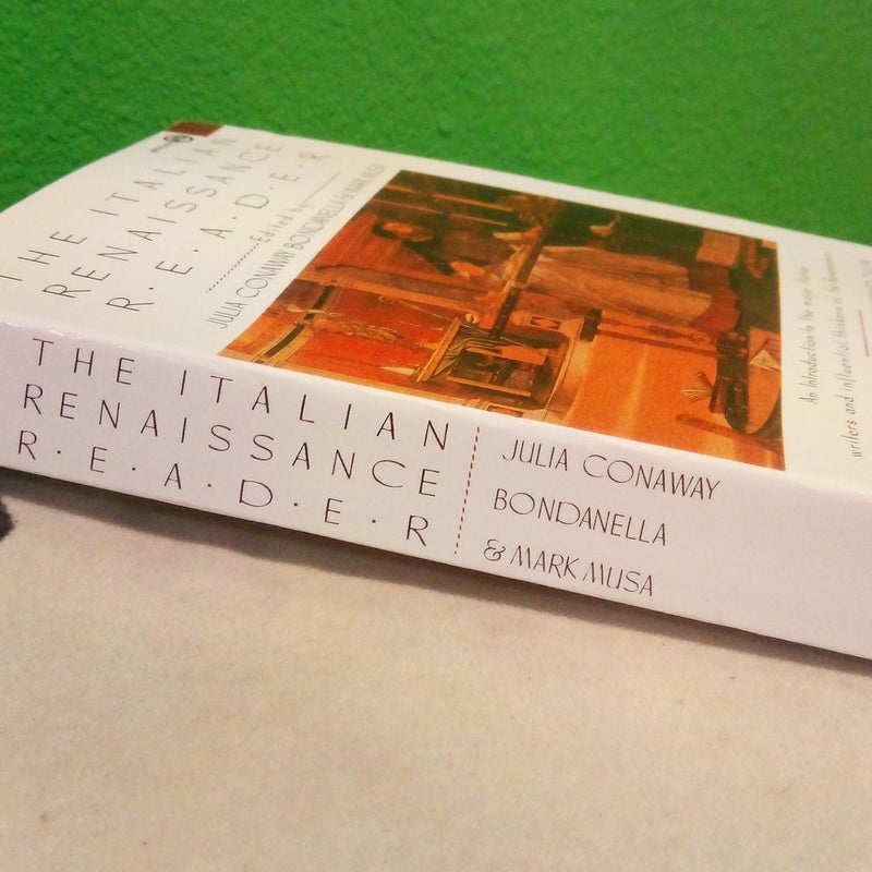 The Italian Renaissance Reader - First Printing