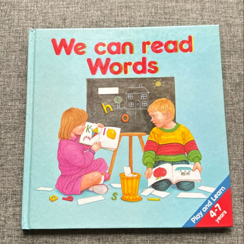We Can Read Words