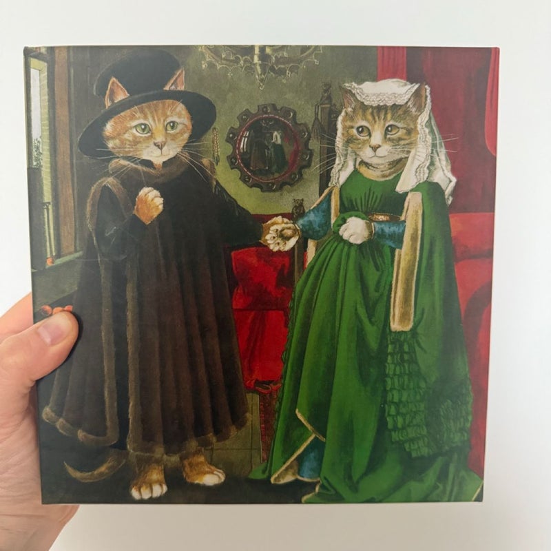 Galison The Arnolfini Marriage Meowsterpiece of Western Art 500 Piece Puzzle