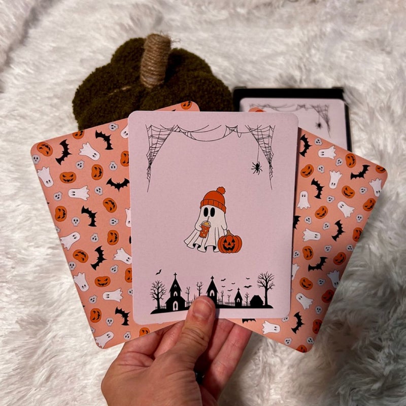 📚🧡 Reversible Halloween Kindle Insert!