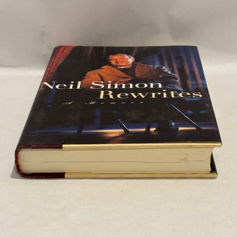 Rewrites : A Memoir by Neil Simon (1996, Hardcover)