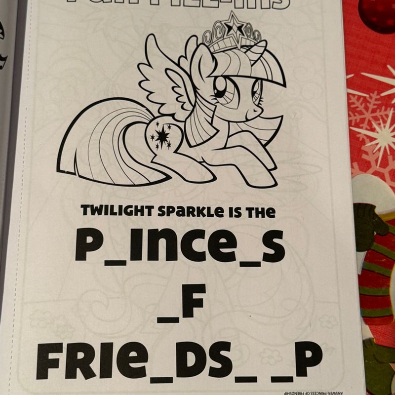 My Little Pony Color & Activity Book with Crayons