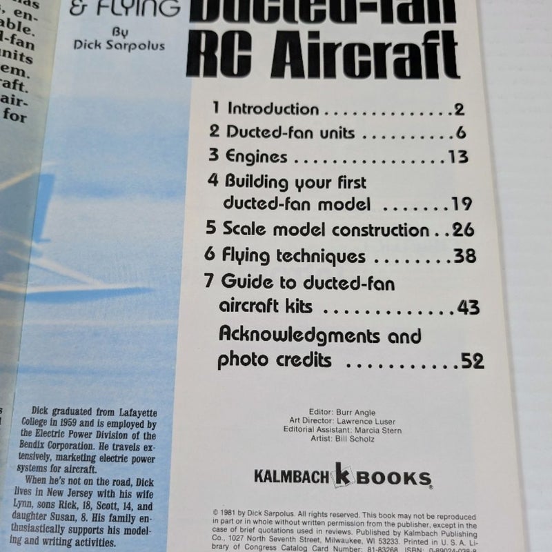 Building and Flying Ducted-Fan Radio Control Aircraft