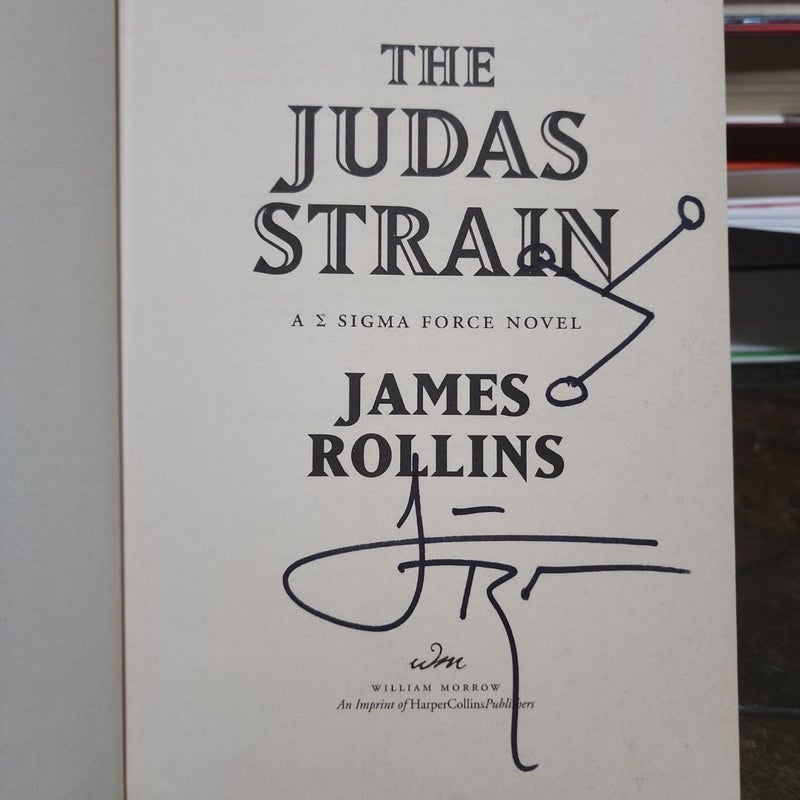 The Judas Strain ~ SIGNED 