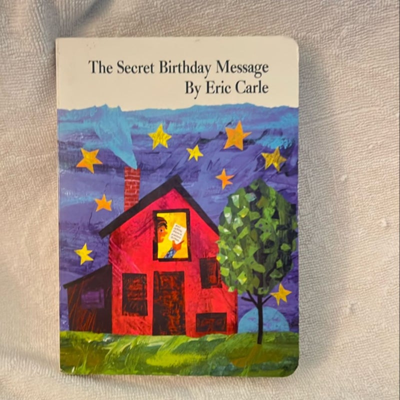 The Secret Birthday Message Board Book