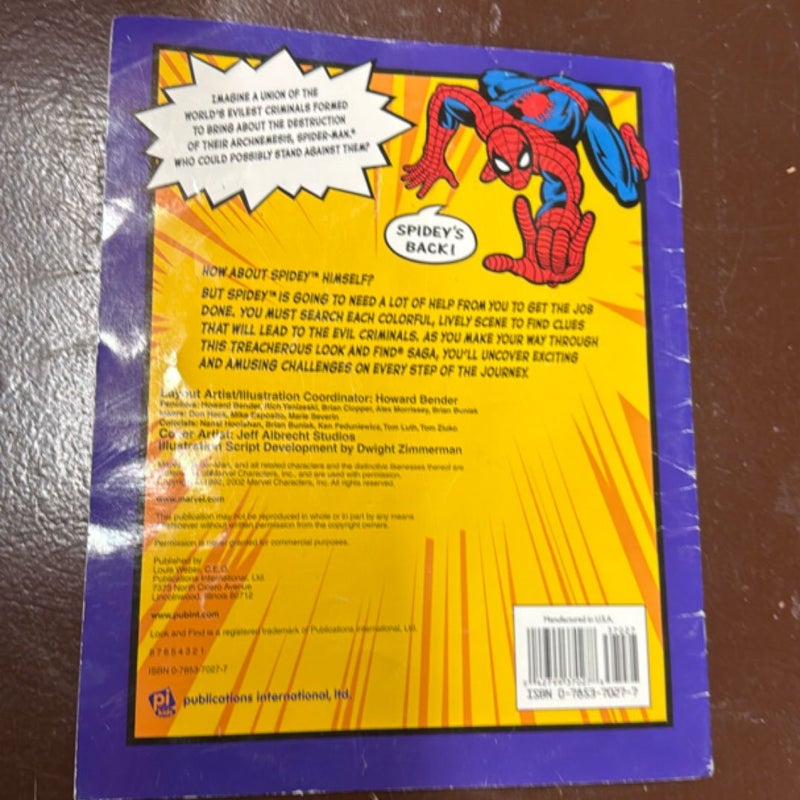 Look and Find the Amazing Spider Man