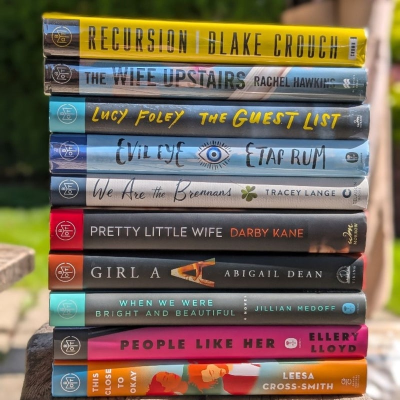 10 BOTM Branded Books 